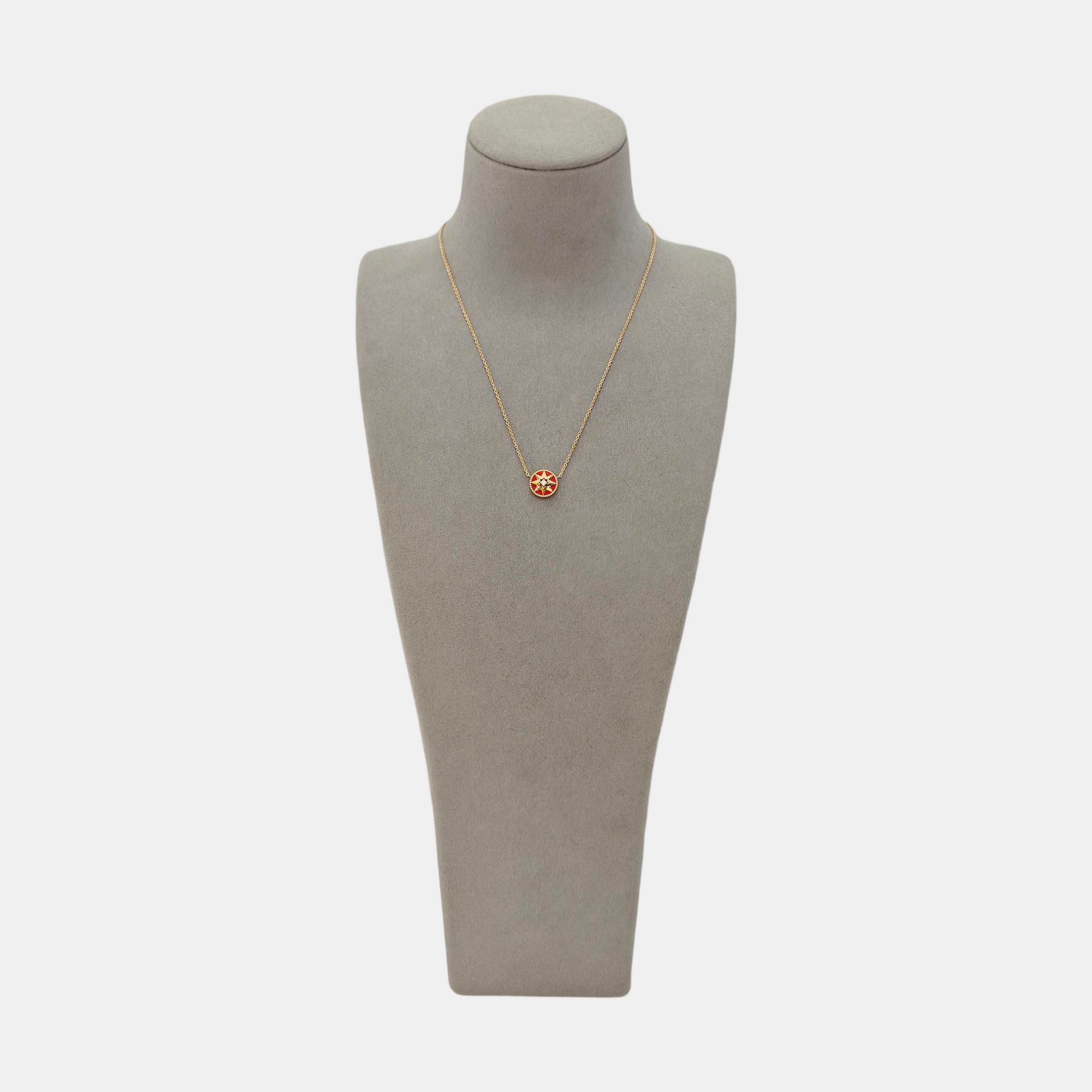 Rose Des Vents 18k Gold Rose Gold Necklace