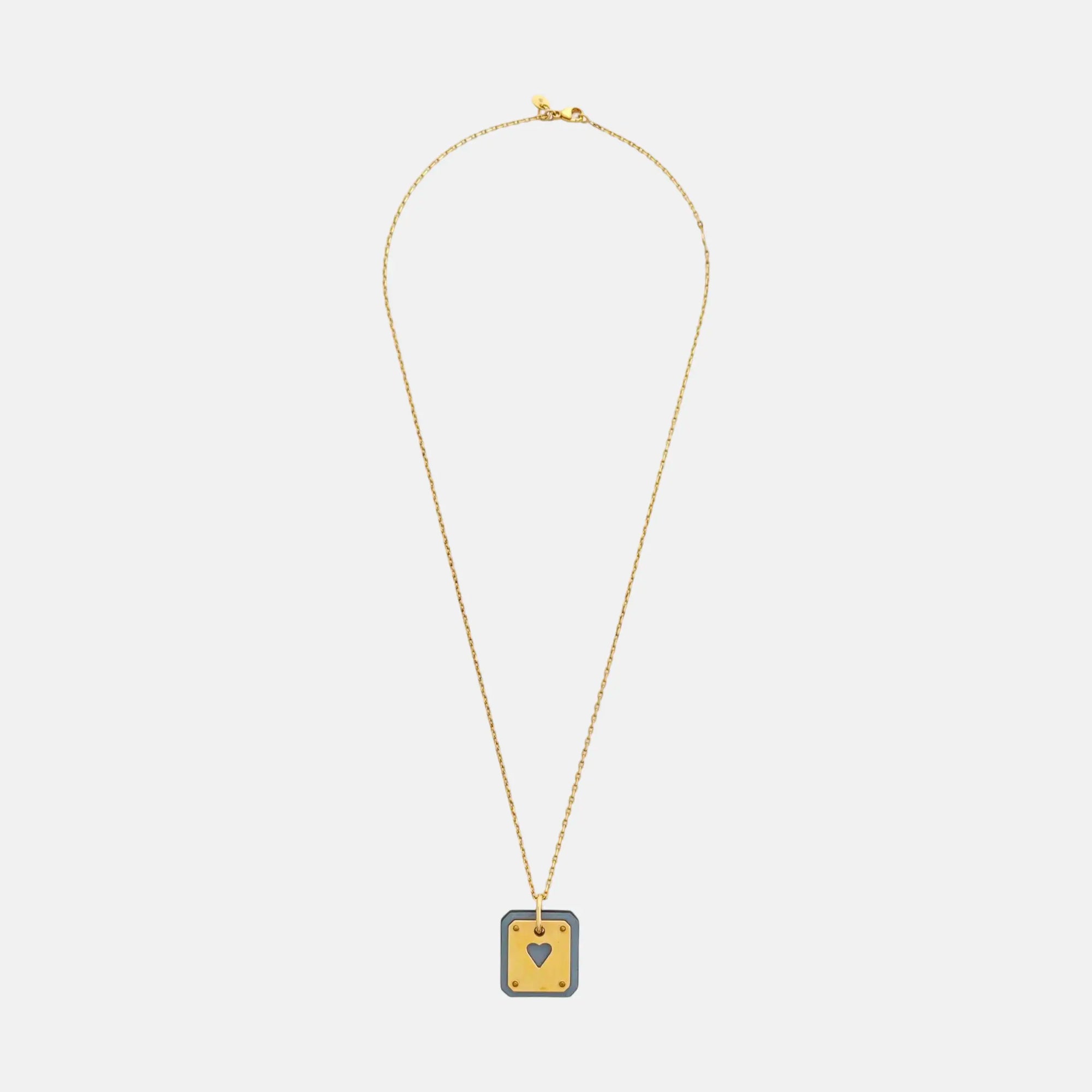 As De Coeur Metal Rose Gold Necklace