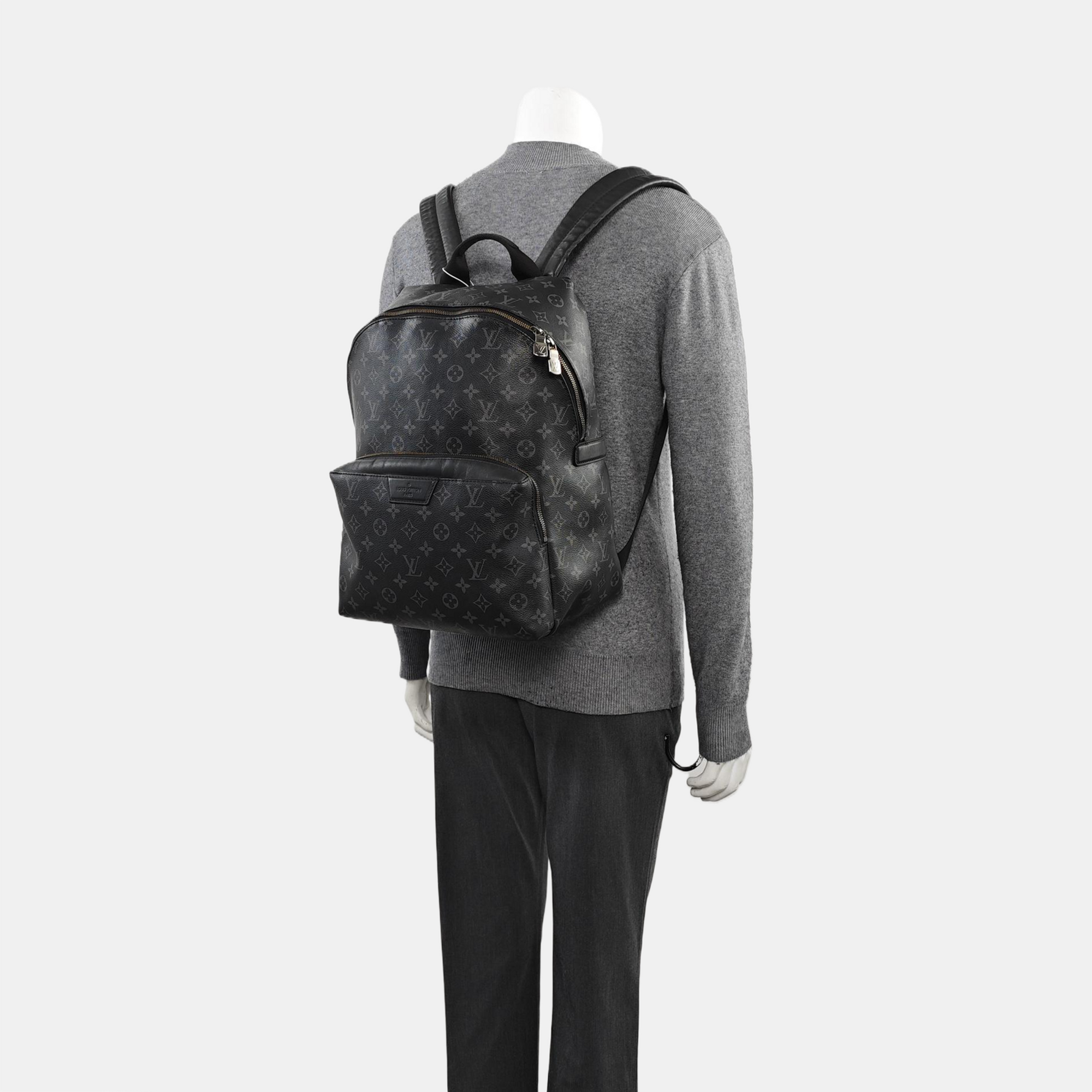 DISCOVERY PM Monogram Coated Canvas Black