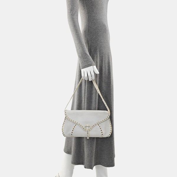 POULBOT Calfskin White