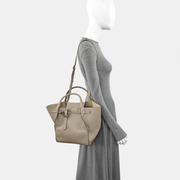 BIG BAG Small Calfskin Gray
