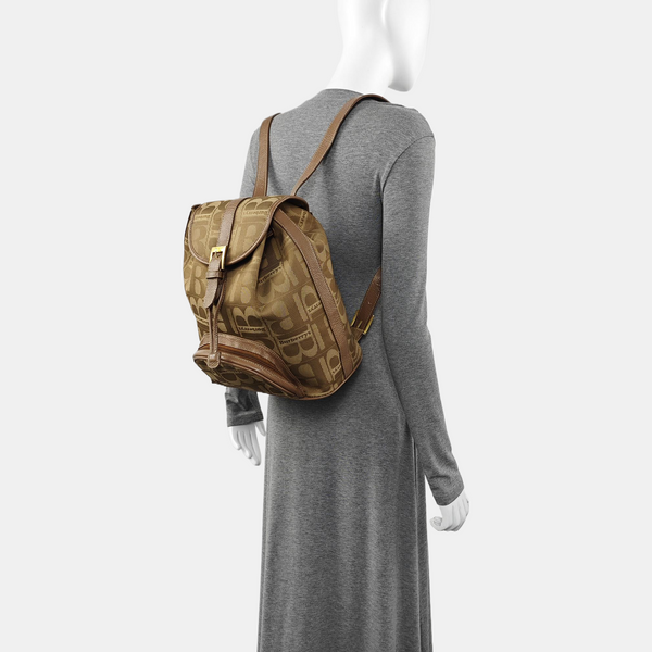 Canvas Backpack Brown