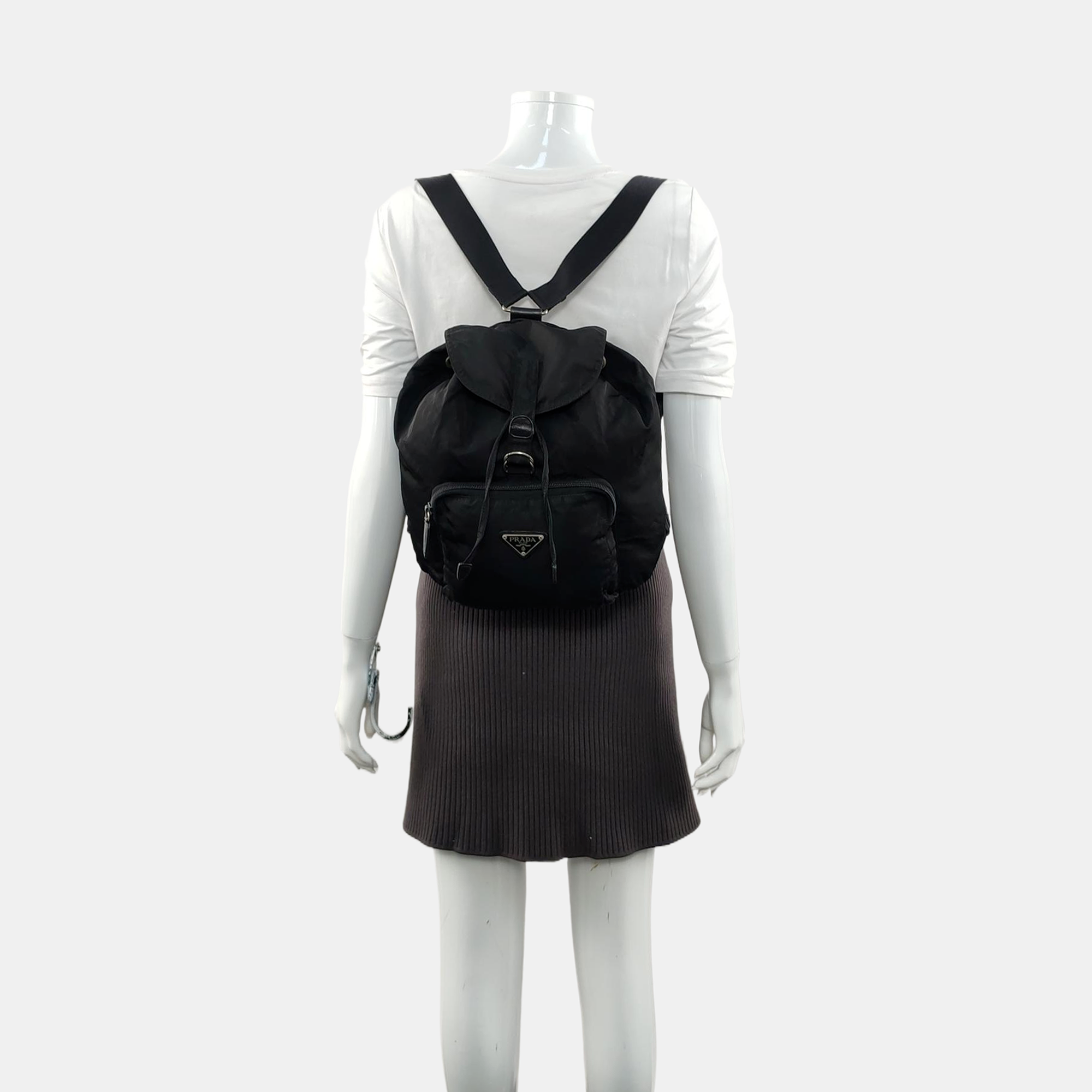 Zainetto Backpack Nylon Black