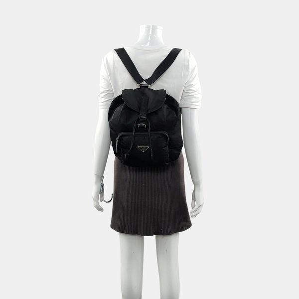 Zainetto Backpack Nylon Black