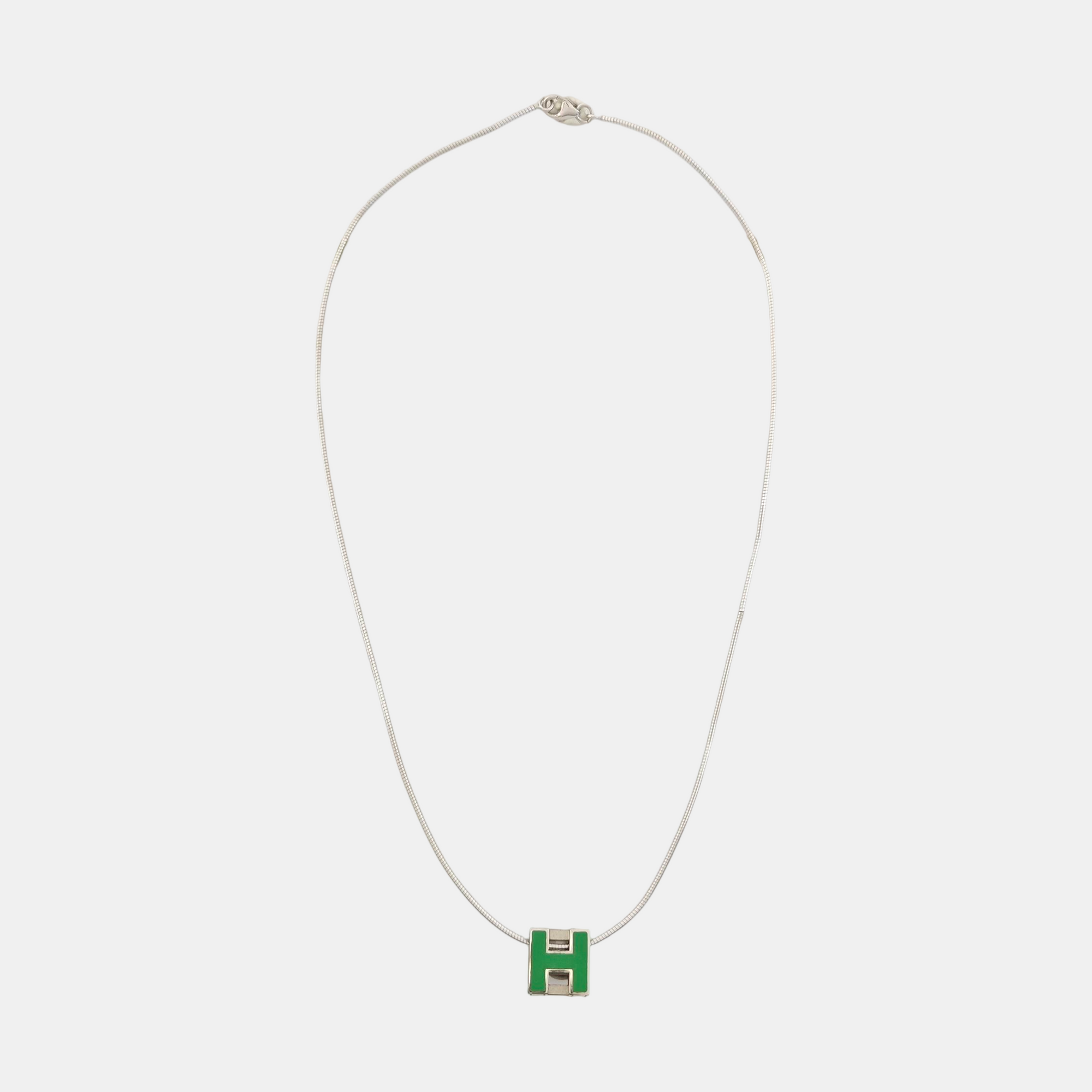 Pop H 925 Sterling Silver Necklace