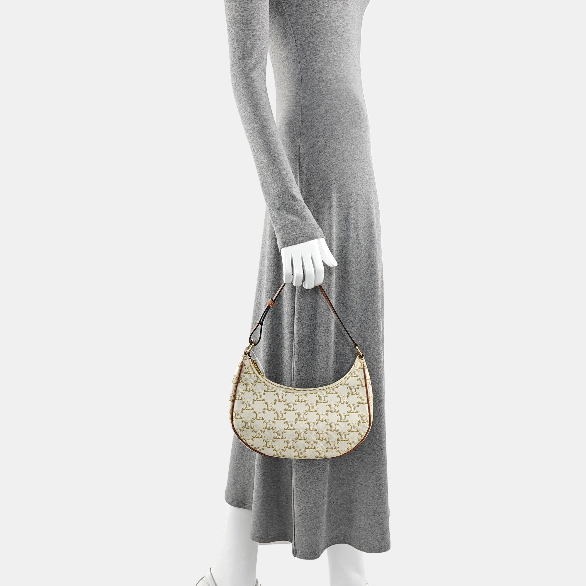 AVA Medium Coated Canvas Beige