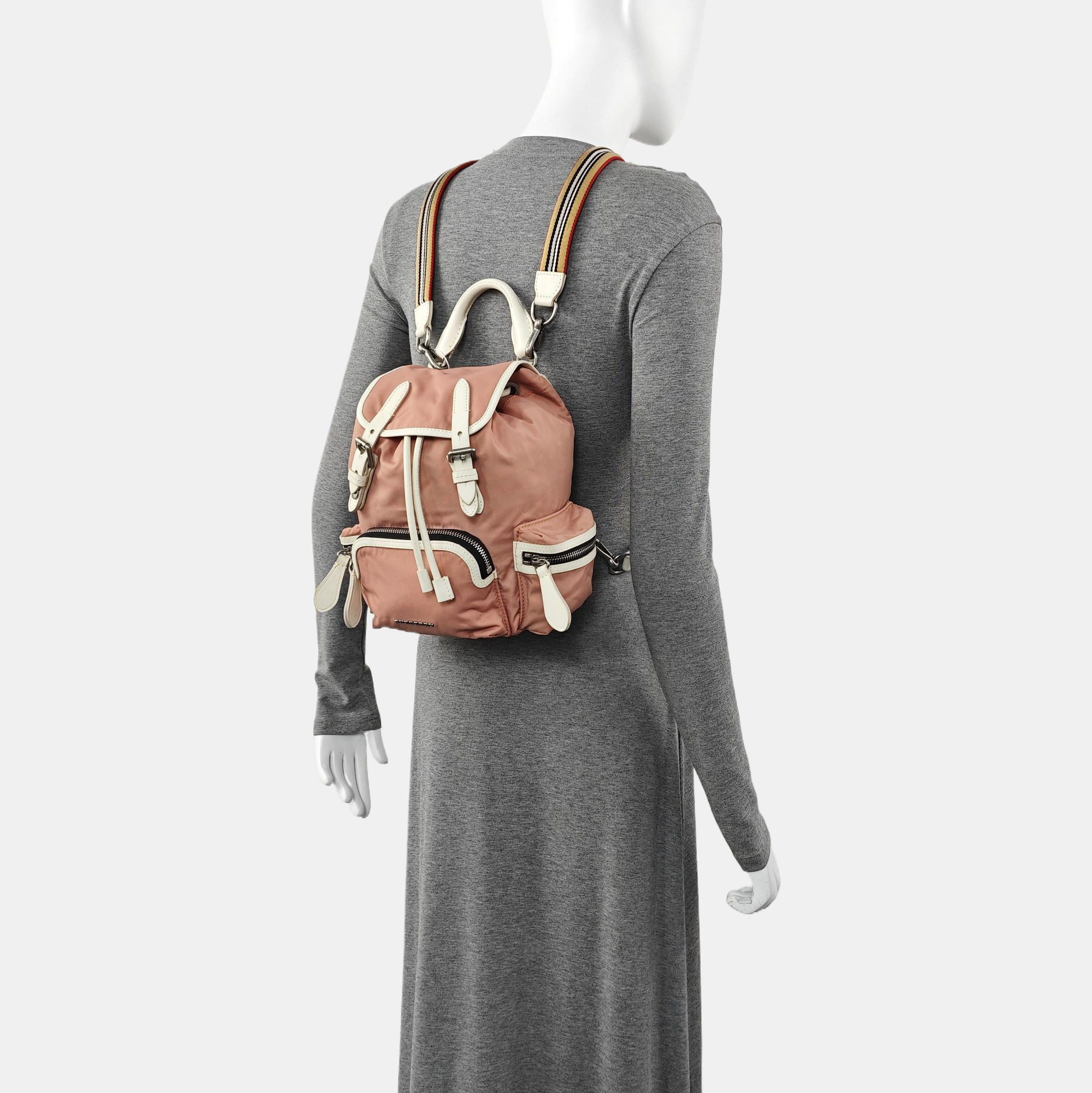 The Rucksack Nylon Pink