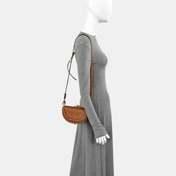 Nile Small Calfskin Brown