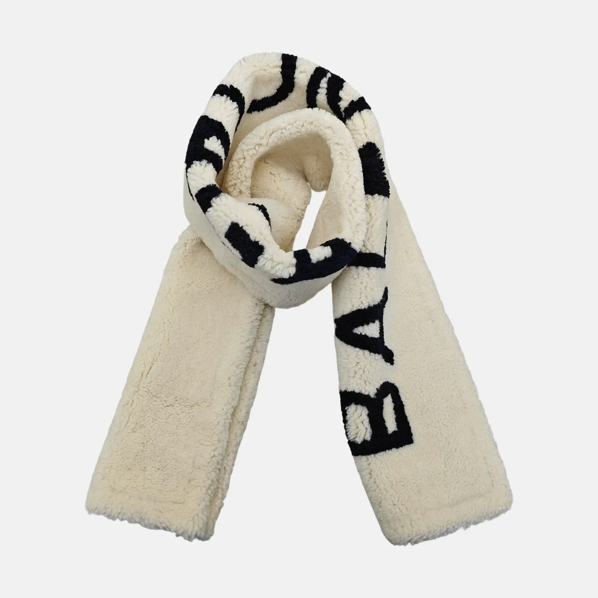Lambskin Scarf White