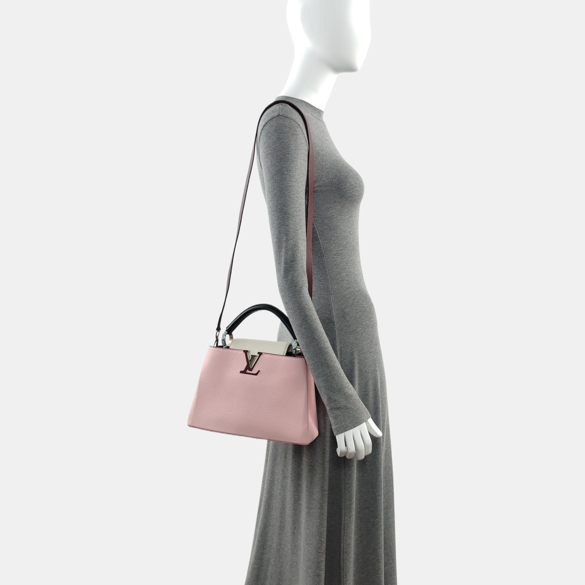 CAPUCINES BB Calfskin Pink