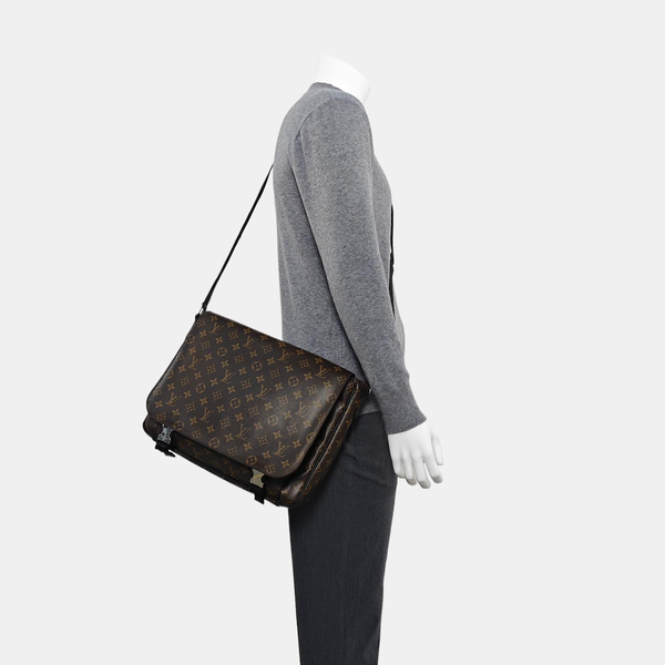 VINTAGE BEAUBOURG Monogram Coated Canvas Brown