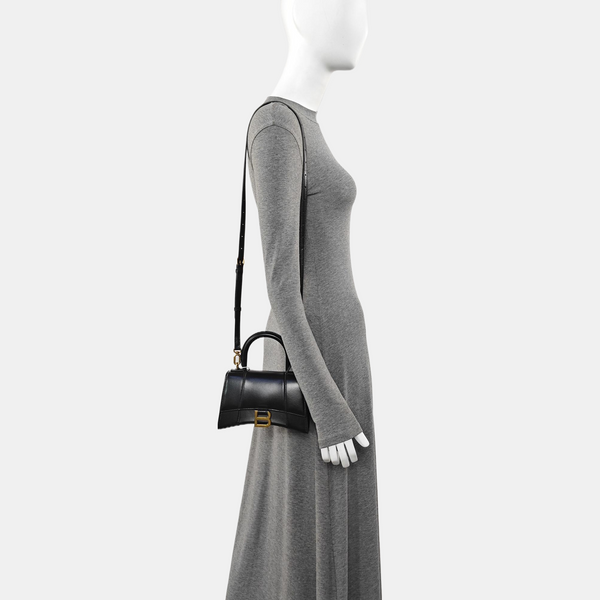 Hourglass XS Calfskin Black