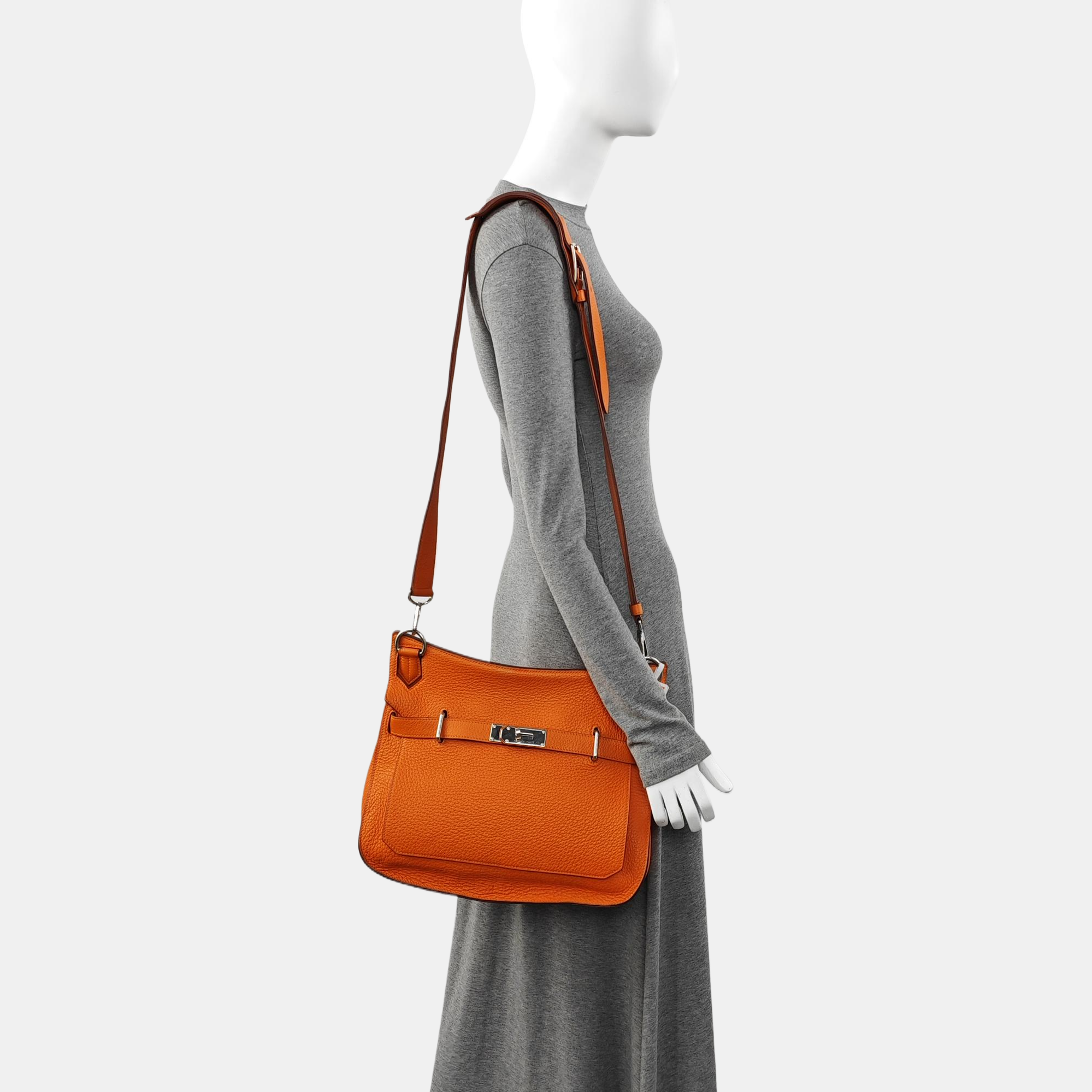 Authenticated pre-owned  Jypsiere 34 Clemence Orange - Shoulder Bag at Looply