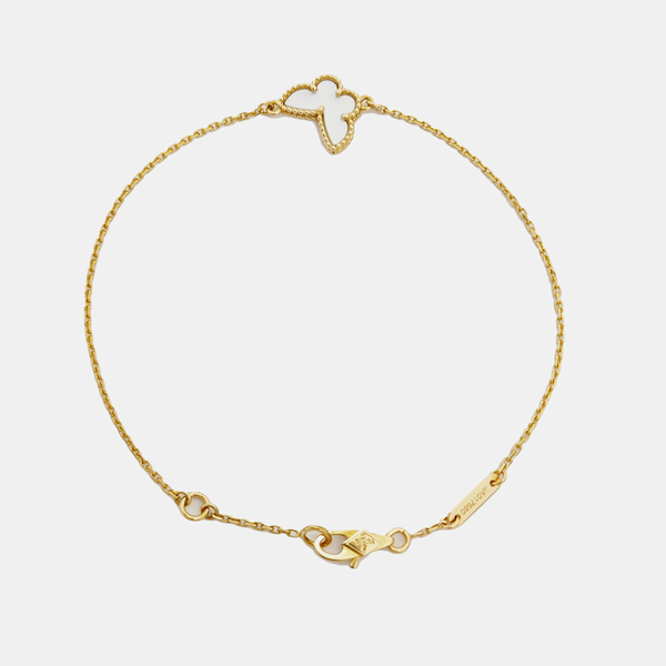 Sweet Alhambra 18k Gold Bracelet