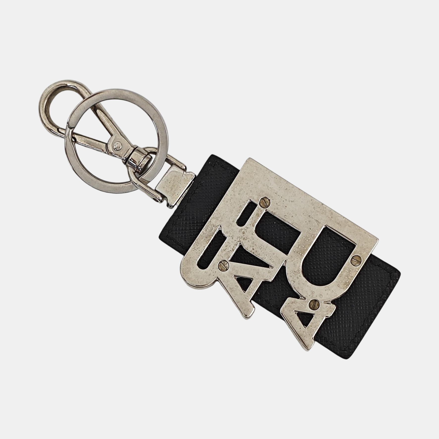 Metal Bag Charm Silver