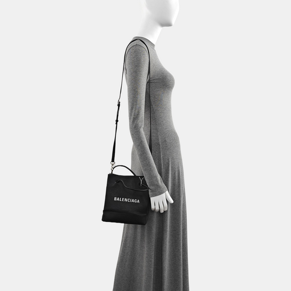 Shopping Bag Large Calfskin Black