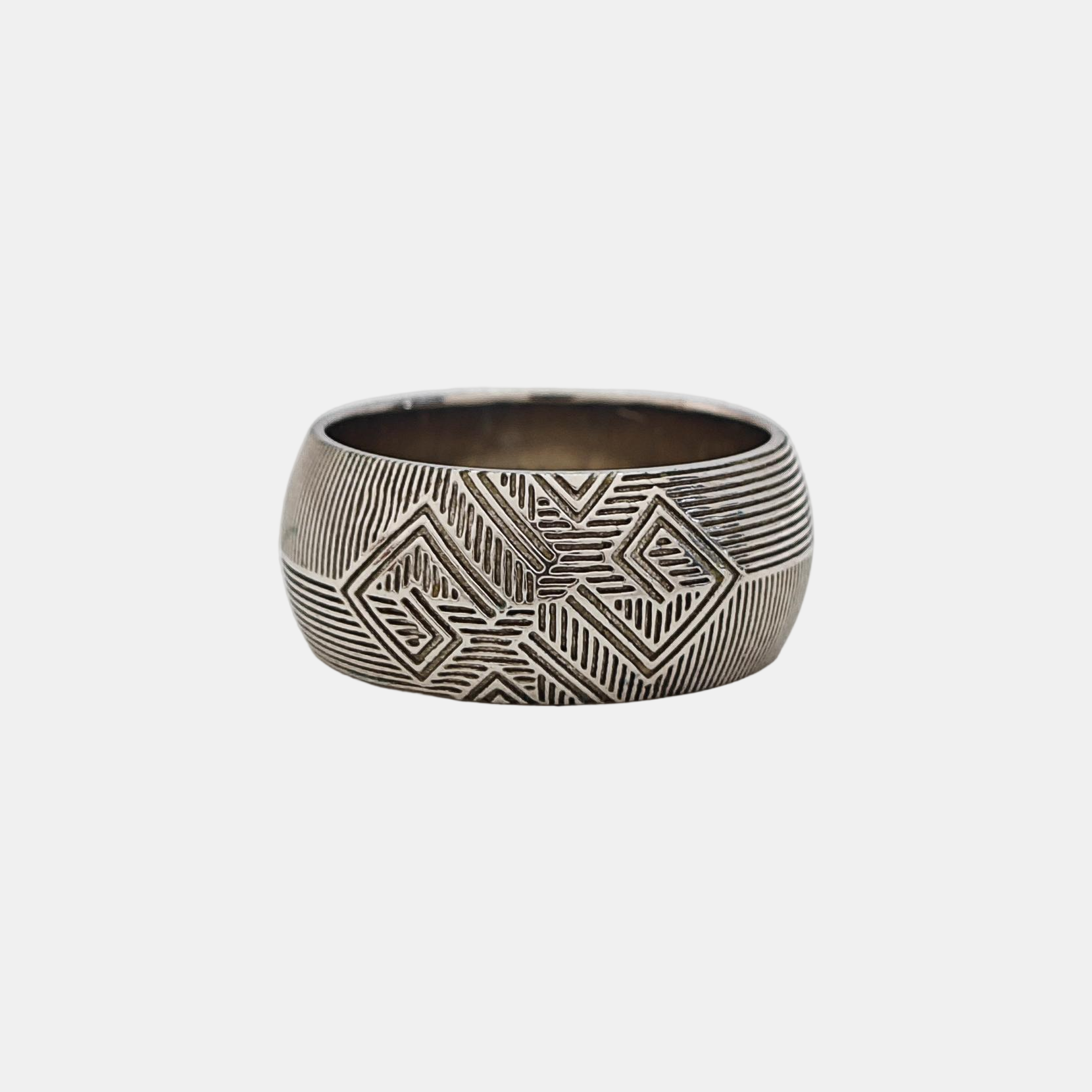 Metal Silver Ring EU 59