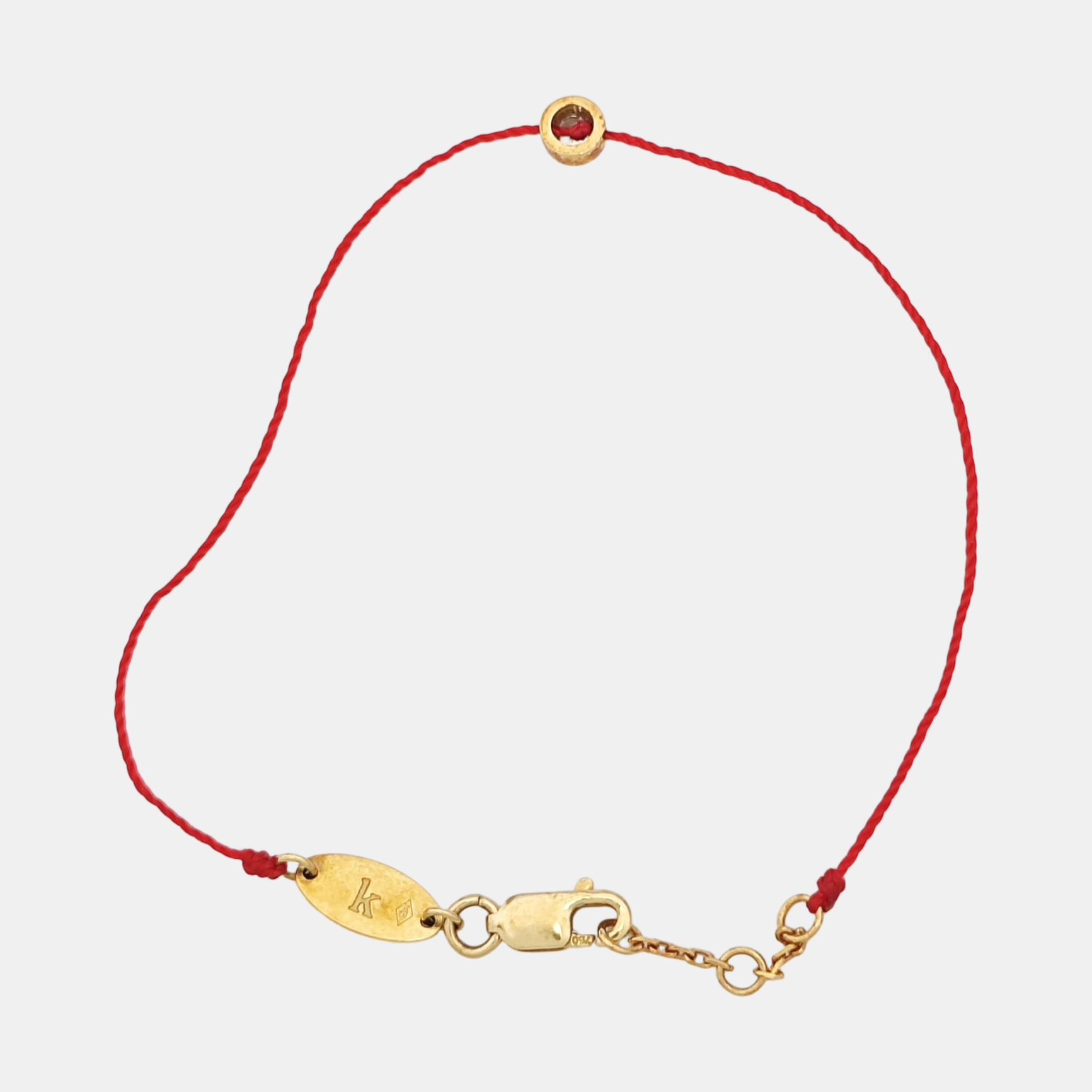Fabric Red Bracelet