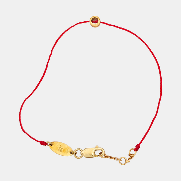 Fabric Red Bracelet