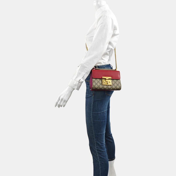 Padlock Small Monogram Coated Canvas Multicolor