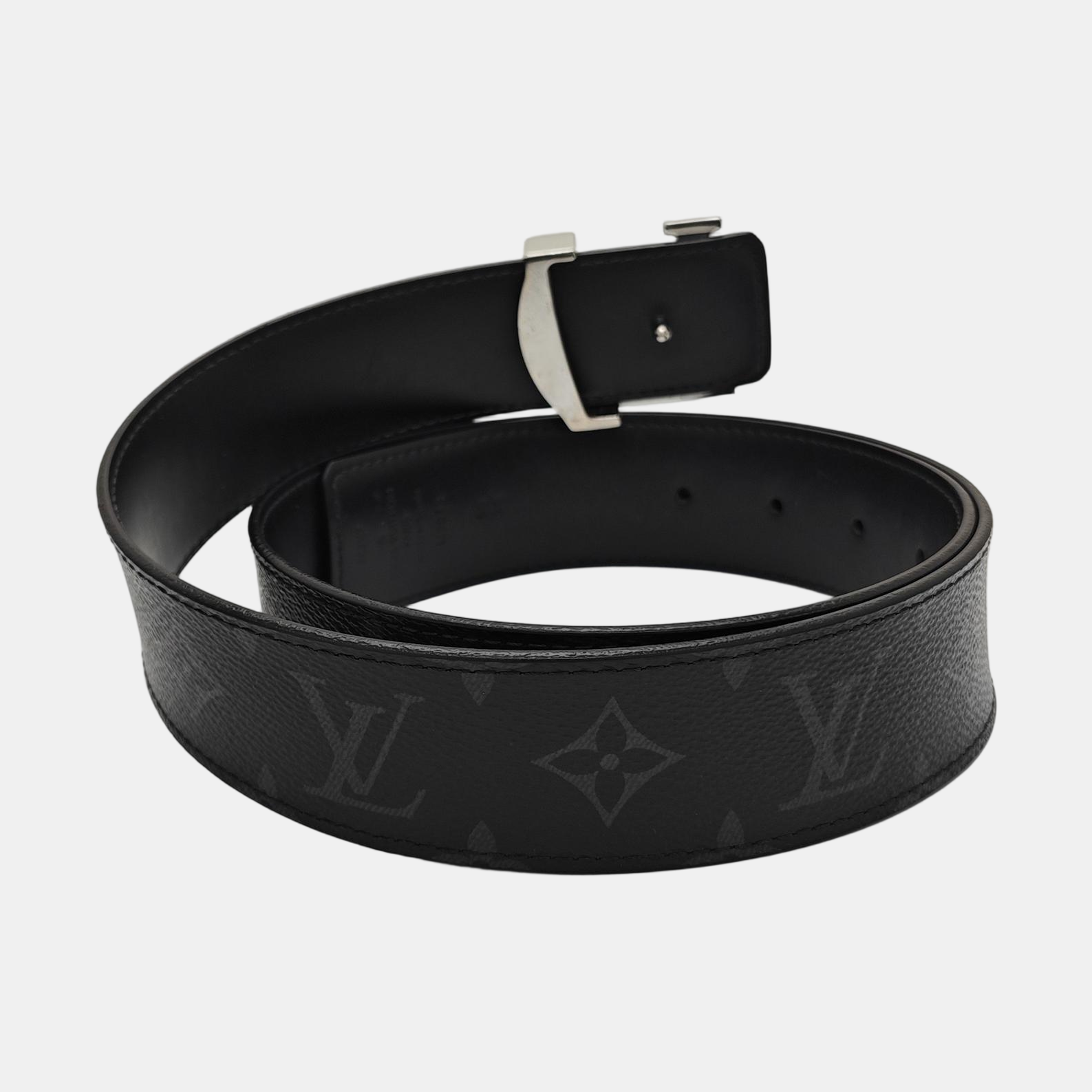 Coated Canvas Belt Black