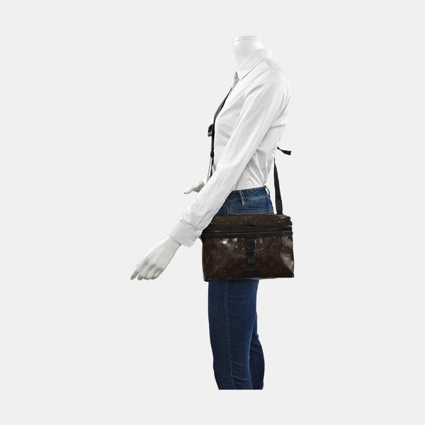PM Monogram Coated Canvas Brown