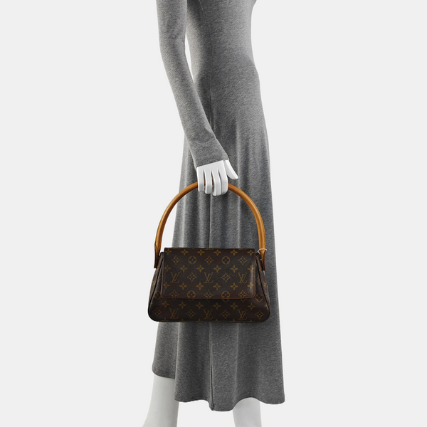 LOOPING PM Monogram Coated Canvas Brown