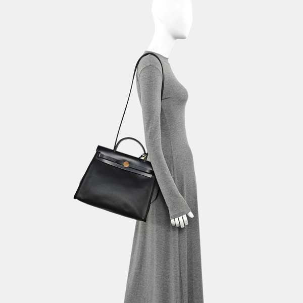 Herbag 31 Coated Canvas Black