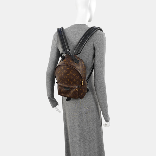 PALM SPRINGS PM Monogram Coated Canvas Brown