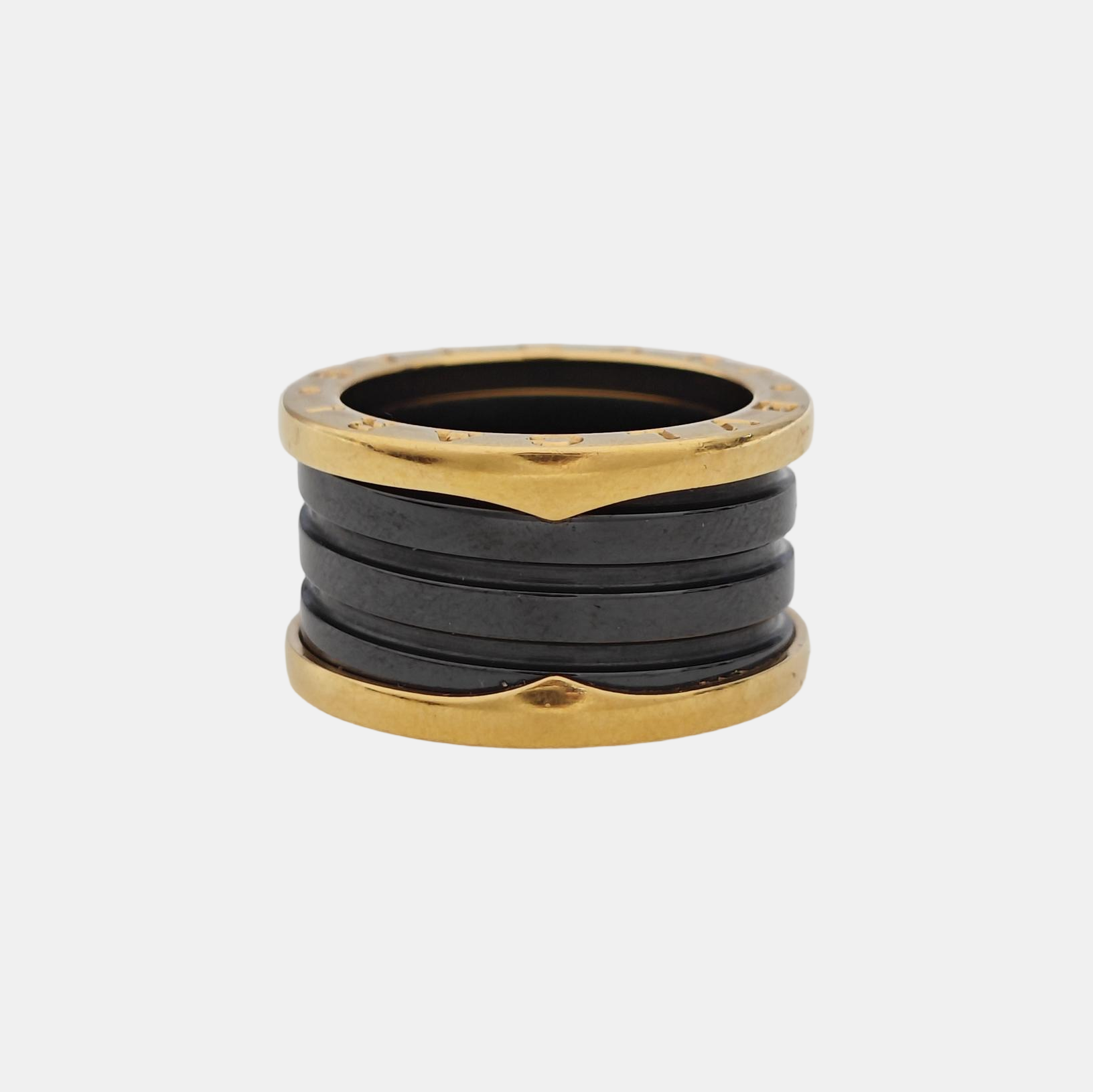 B.ZERO1 18k Rose Gold Ring EU 52