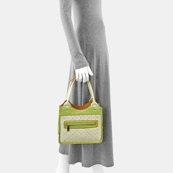 KATHLEEN Mini Monogram Canvas Green