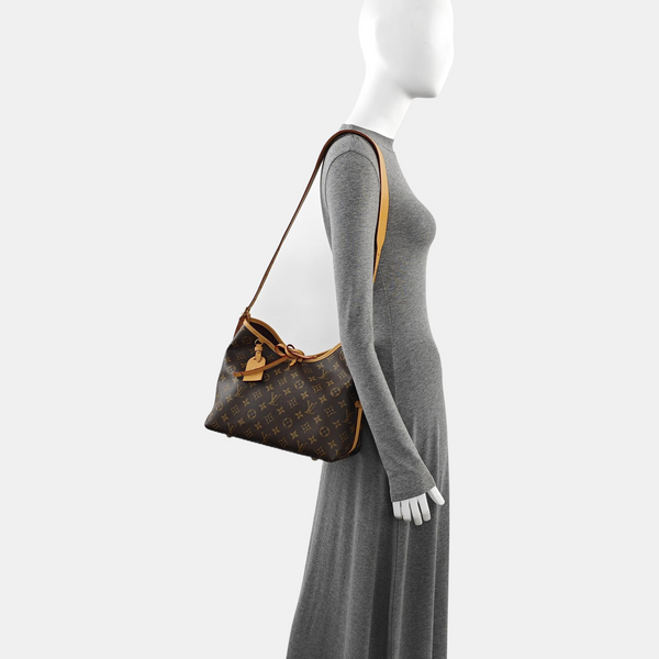 CARRYALL PM Monogram Coated Canvas Brown