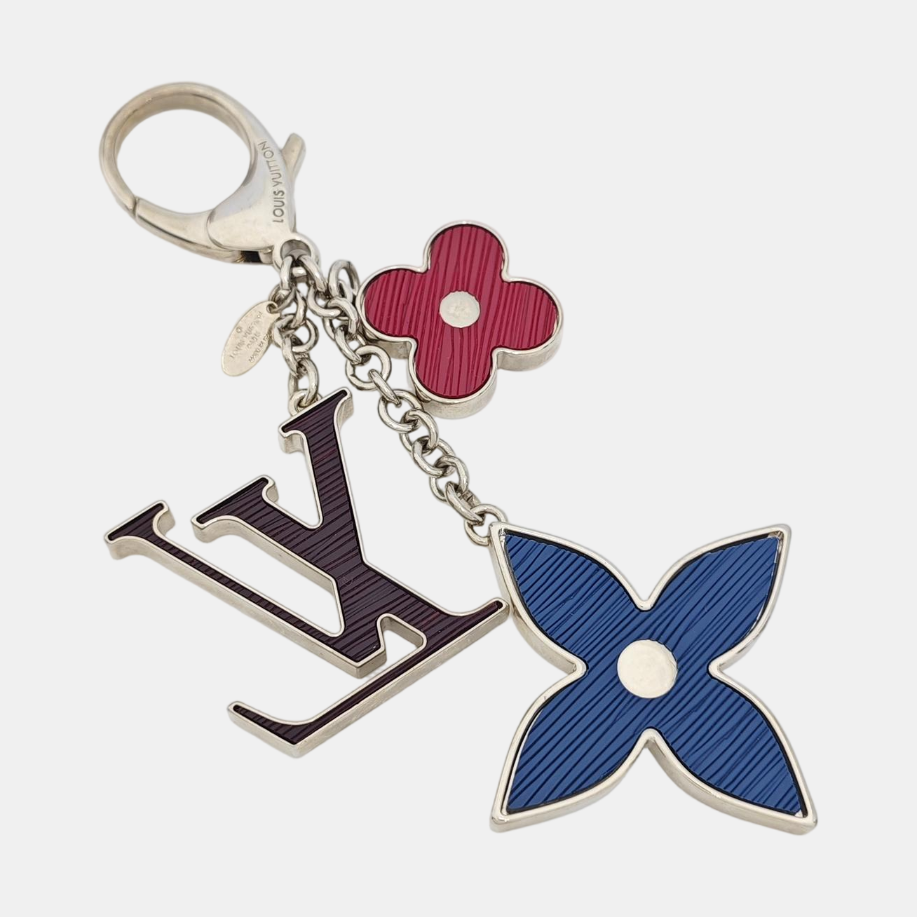 Metal Bag Charm Silver
