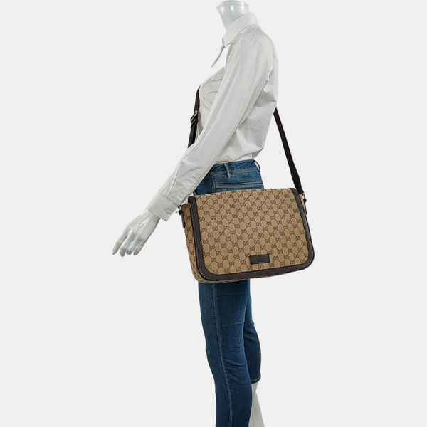 Guccissima Monogram Canvas Brown