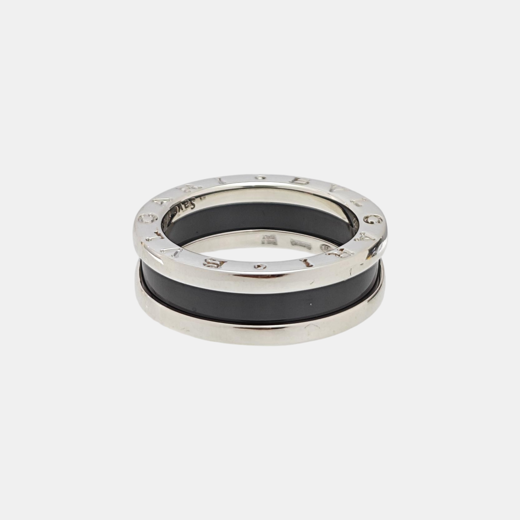 B.ZERO1 925 Sterling Silver Ring EU 52
