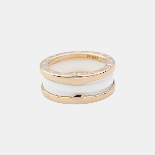 B.ZERO1 18k Rose Gold Ring EU 52