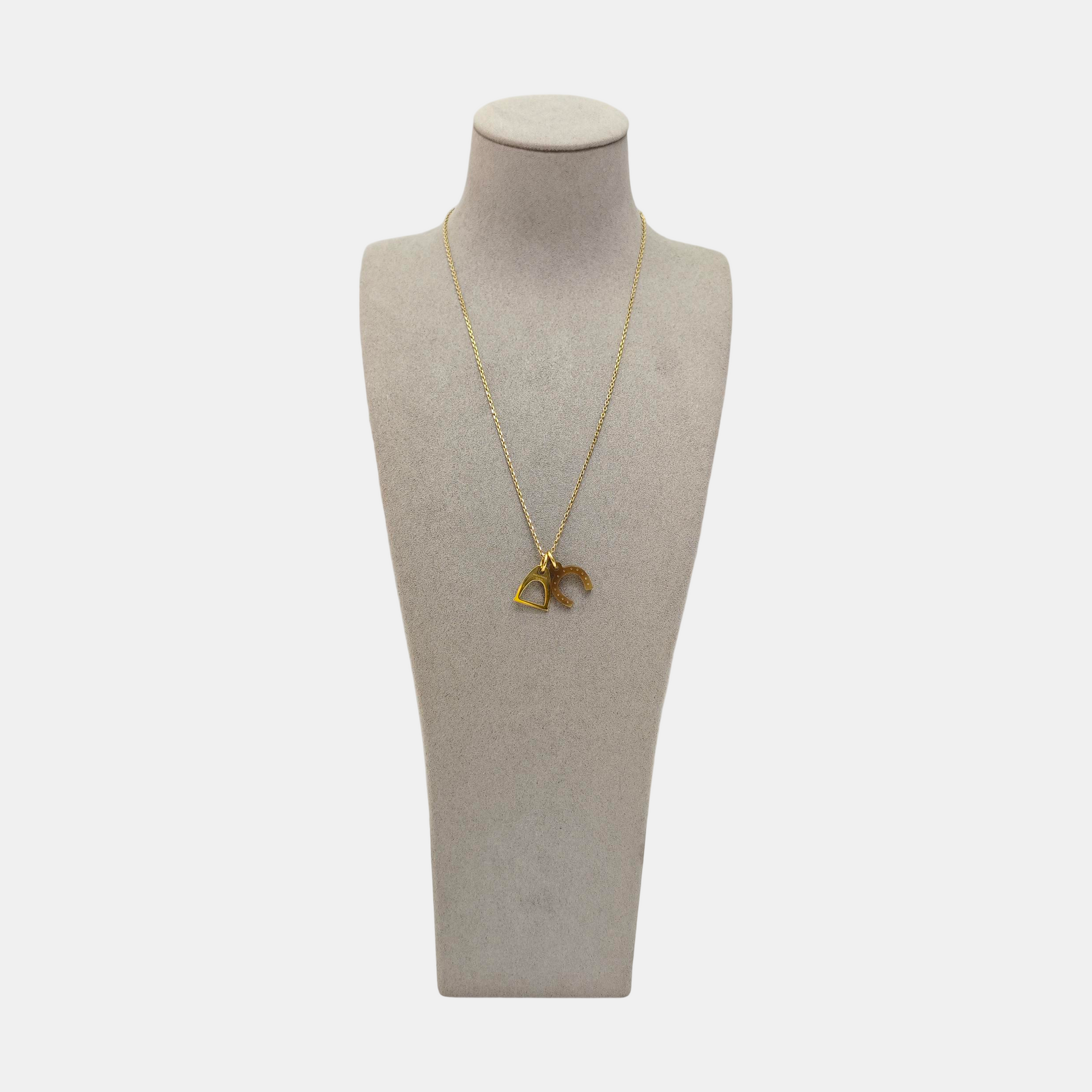 Amulette Metal Gold Necklace