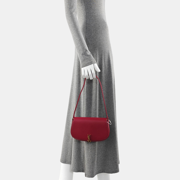 VOLTAIRE Calfskin Red
