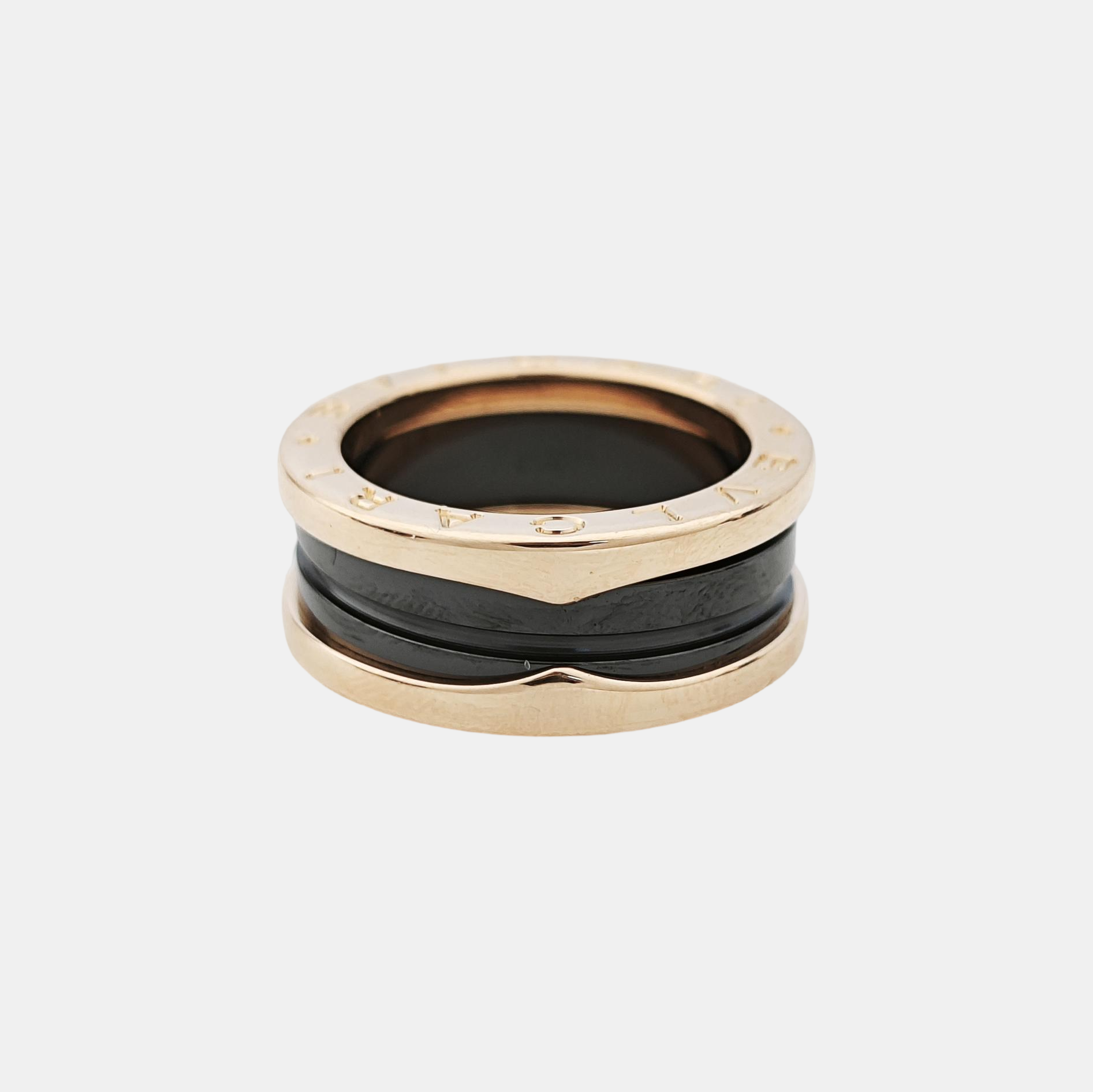 Anillo B.ZERO1 de oro rosa de 18k UE 51