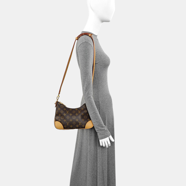 BOULOGNE Monogram Coated Canvas Brown