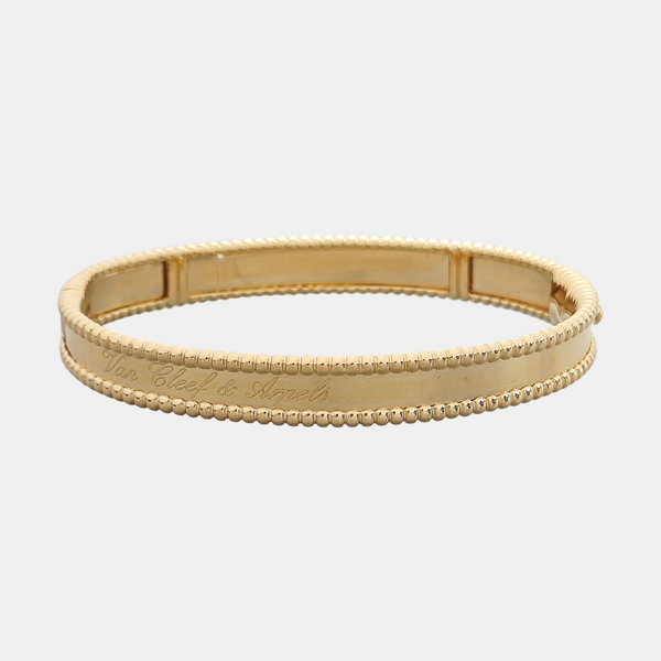 Perlée Signature 18k Gold Bangle