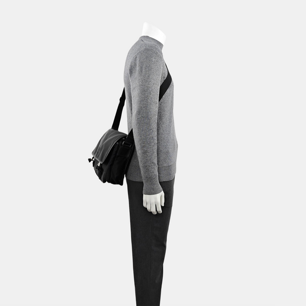 Nylon Shoulder Bag Black