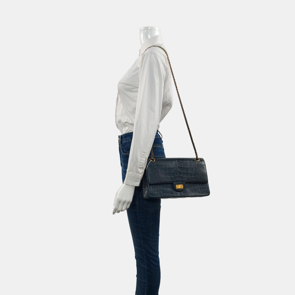 2.55 227 (jumbo) Crocodile Blue
