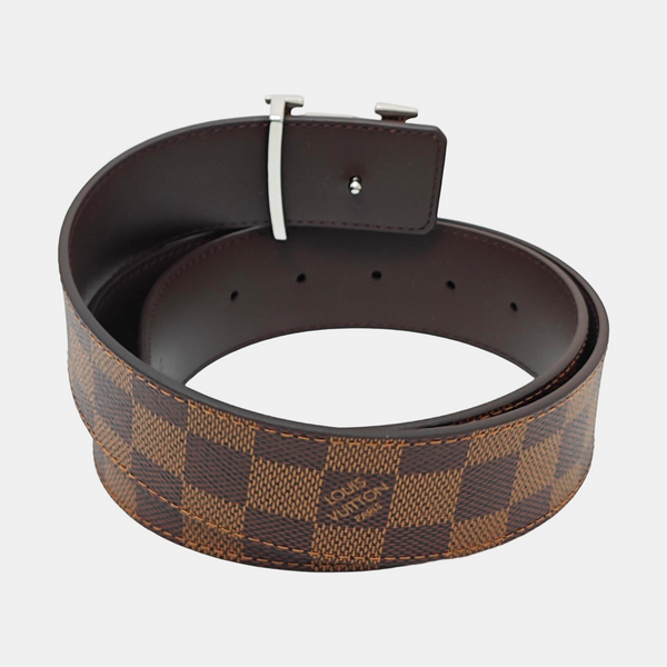 Coated Canvas Belt Brown
