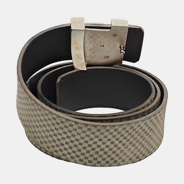 Suede Belt Gray
