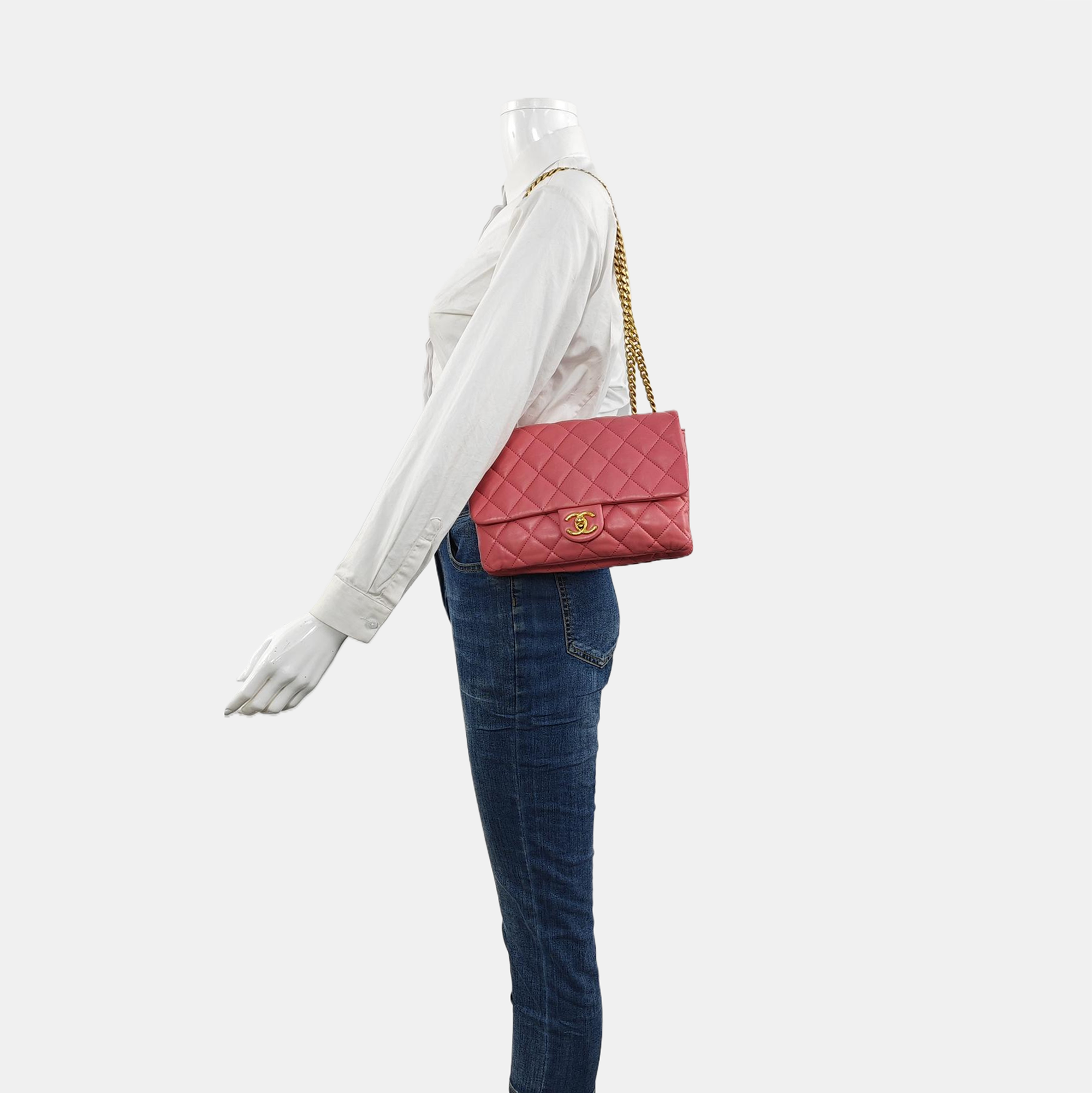 Quilted Lambskin Pink