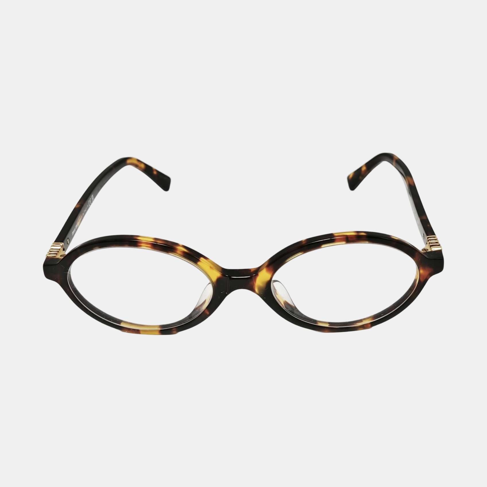 Synthetic Eyeglasses Brown