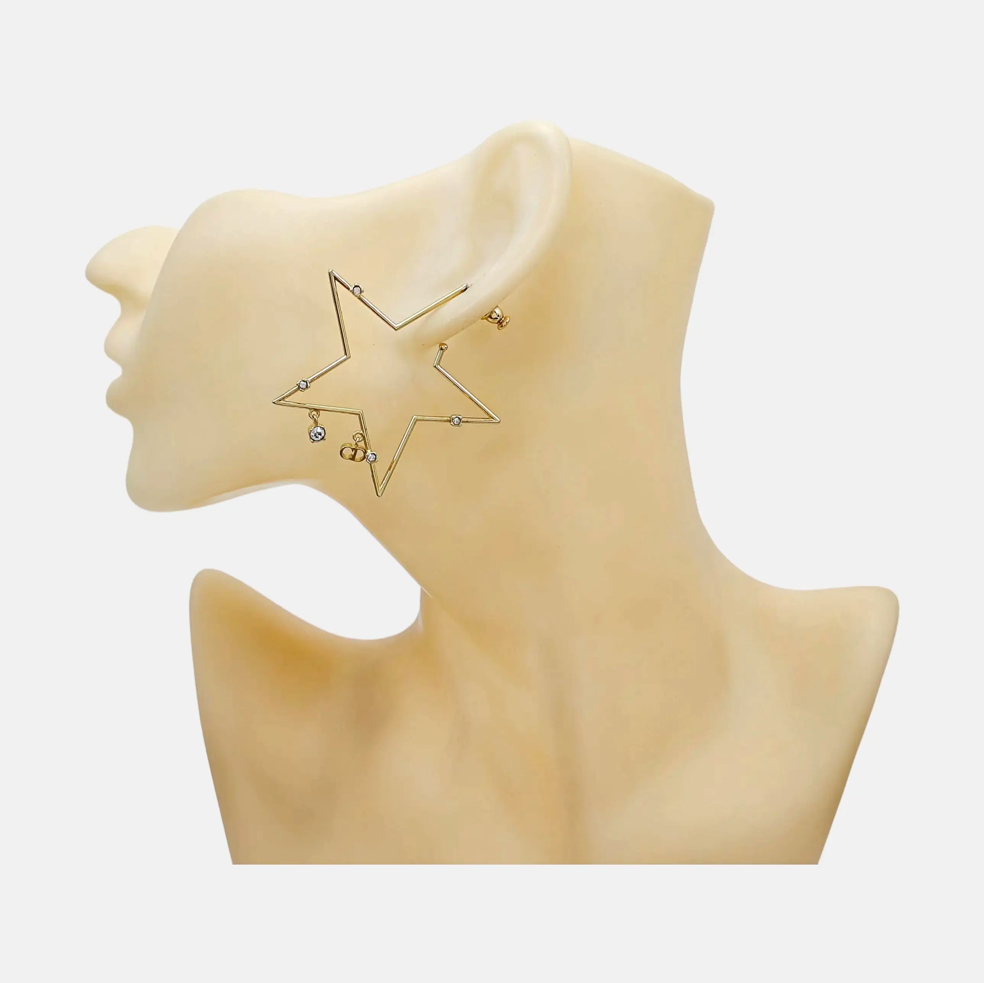 Metal Gold Earrings