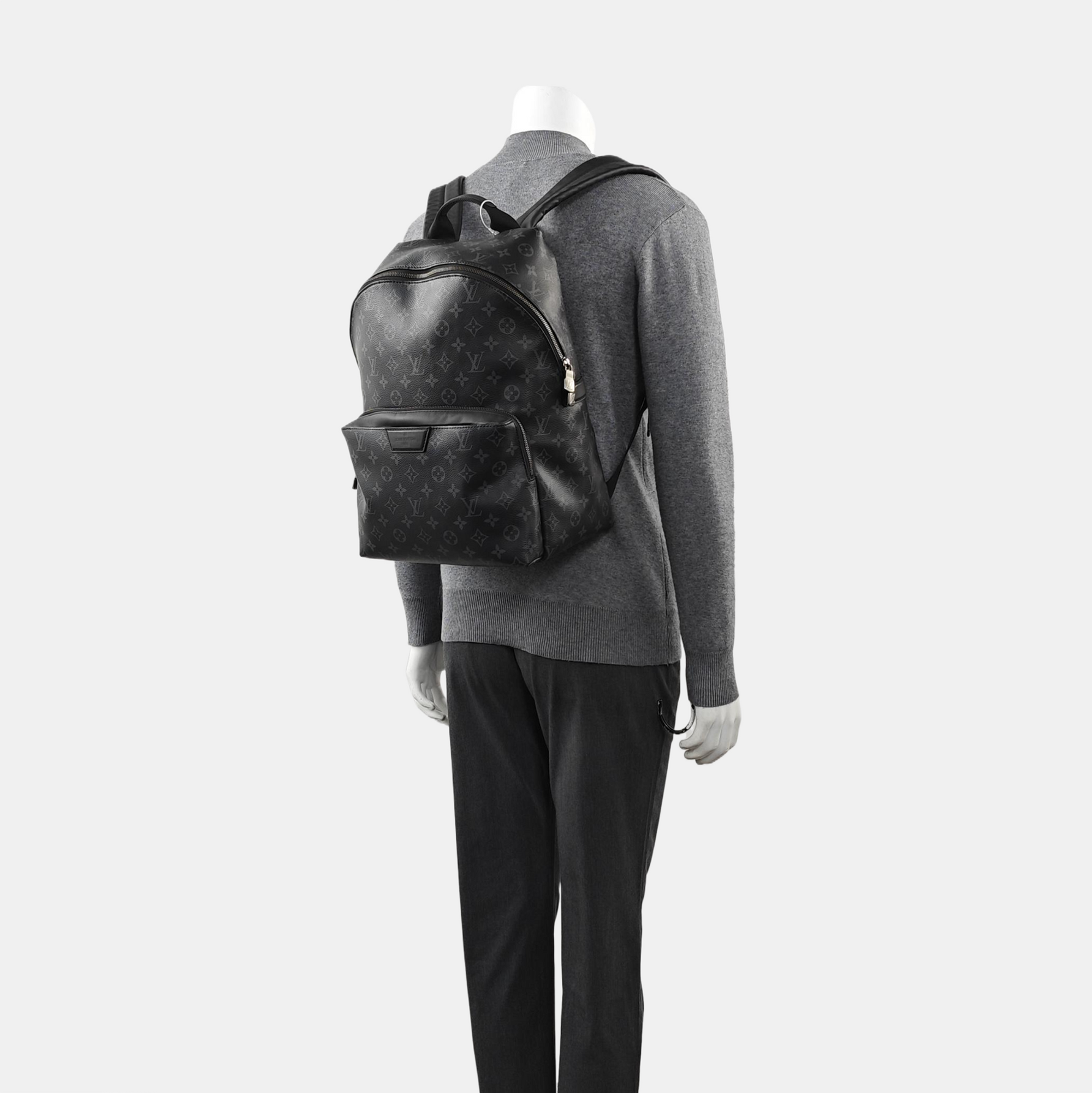 DISCOVERY PM Monogram Coated Canvas Black