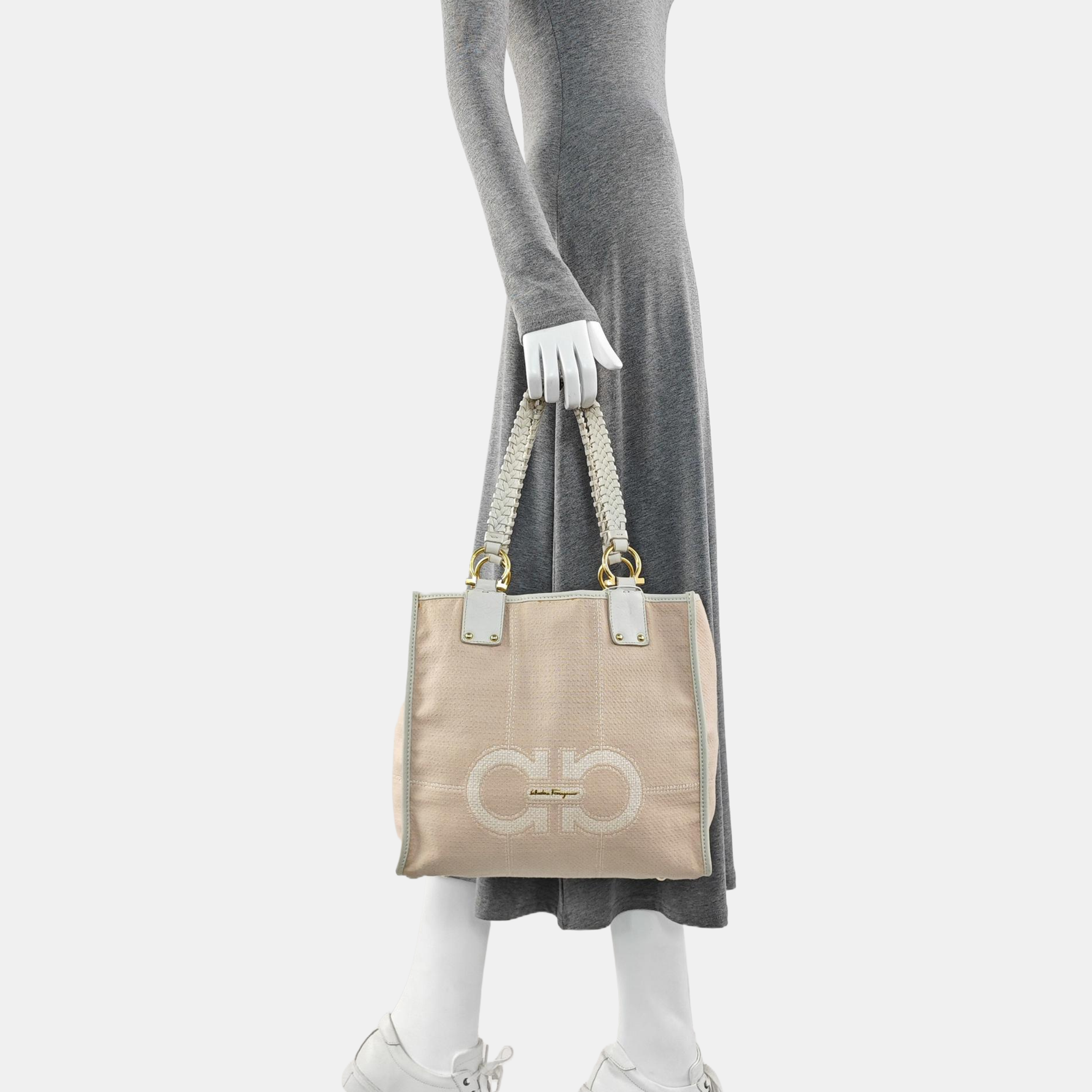 Canvas Tote Bag Pink